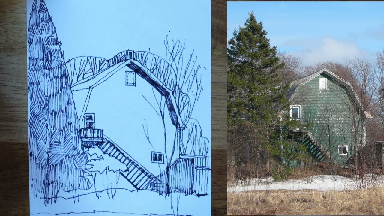 Sketching on a Index Card/Sketching # 1