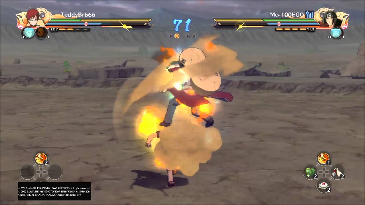 Naruto Shippuden Ultimate Ninja Storm 4 - Gaara Gameplay Online