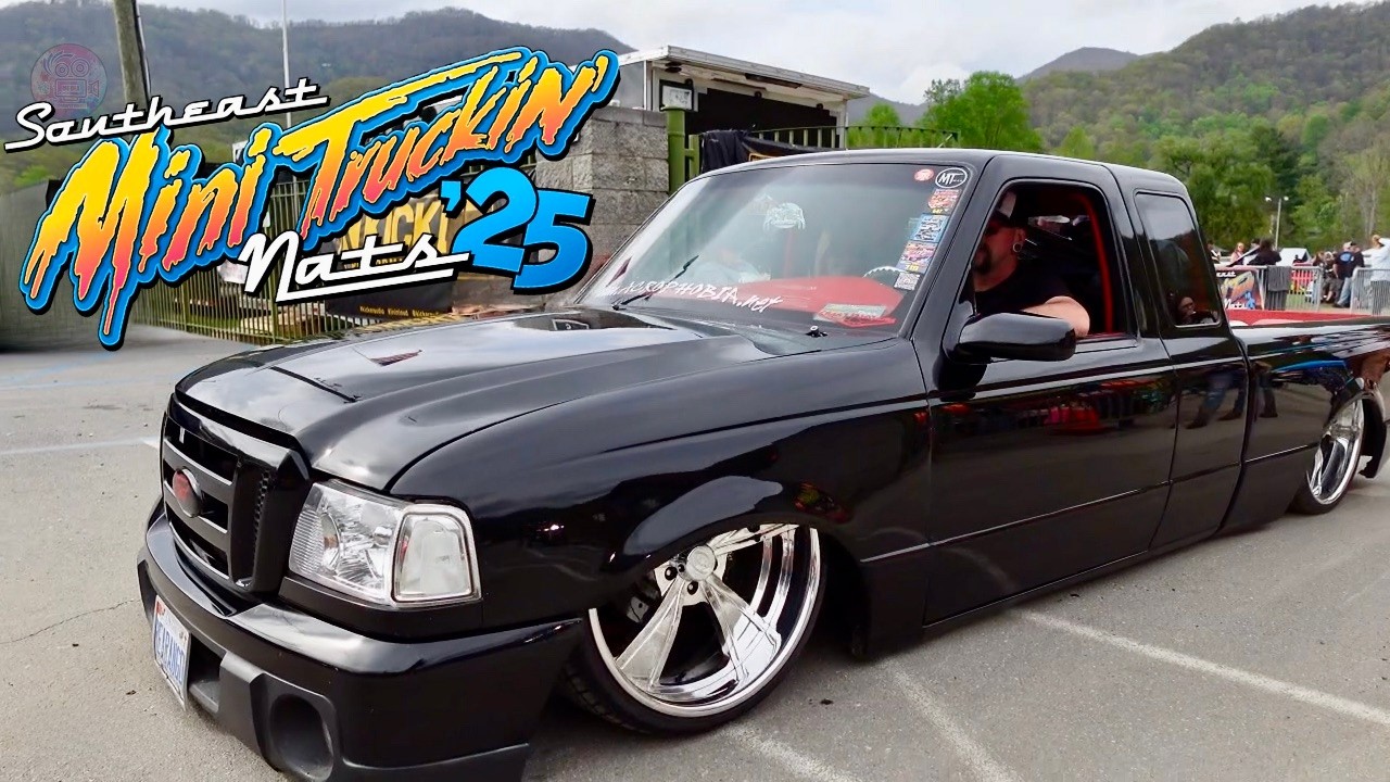 MINI TRUCKIN NATIONALS 2025 FRIDAY ROLL OUT & CRUISIN THE LEGENDARY STRIP! #automobile #truck #video