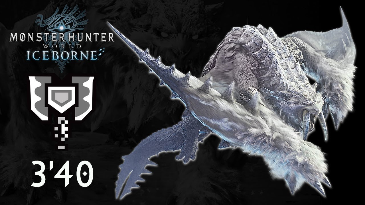 【MHW:I】MR5★ Frostfang Barioth - 3'40 - Charge Blade