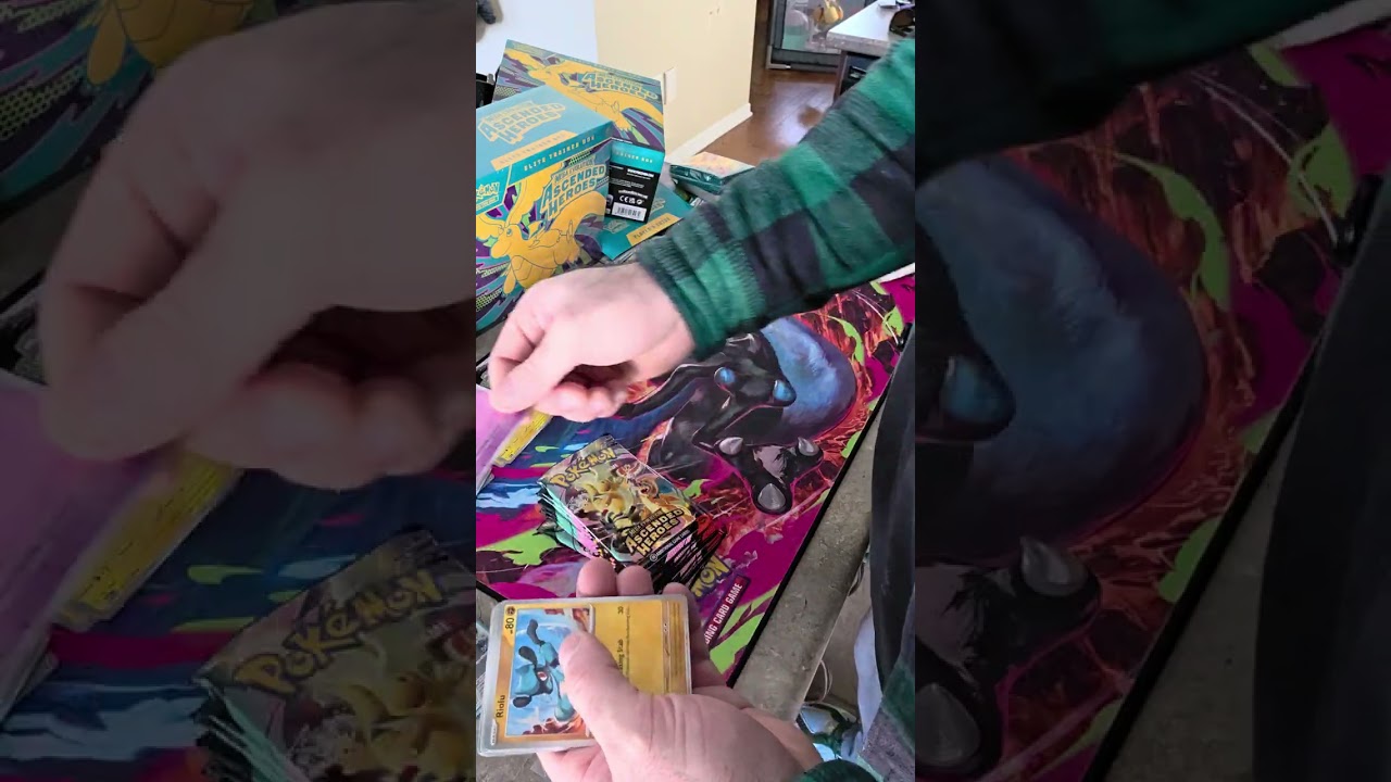 Pokémon Ascended Heroes 3etb and 2 tech pack unboxing's!!! Mega dragonite/mega gengar ex pulls!!!!