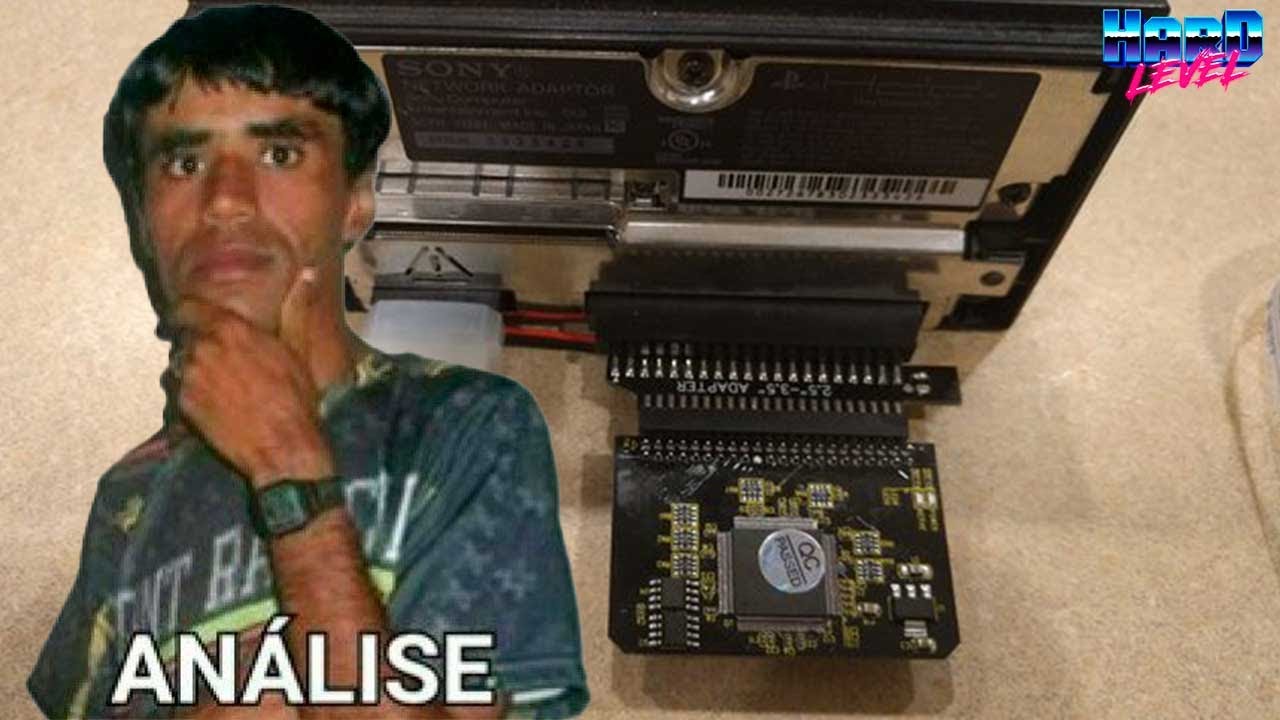 Cart&atilde;o SD no PS2? Parte 2! Agora &eacute; a hora do Playstation 2 Fat! Mod f&aacute;cil para substituir o HD!