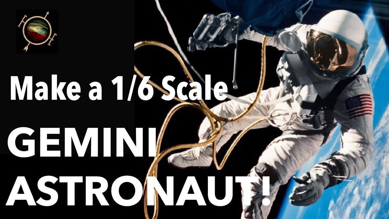Make Your Own 1/6 Scale Gemini Astronaut!  No Company Manufactures This!