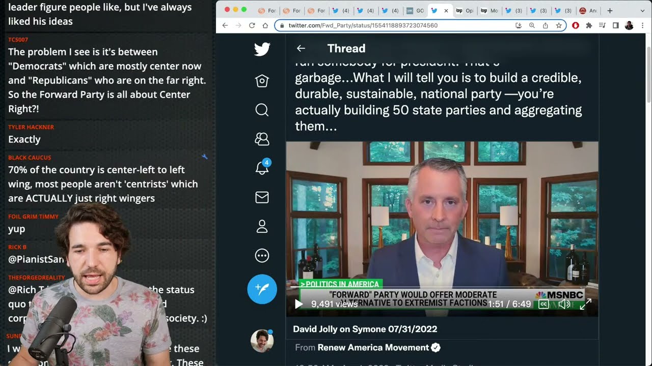 Does The 'Forward Party' Have A Point? | Rational Live!