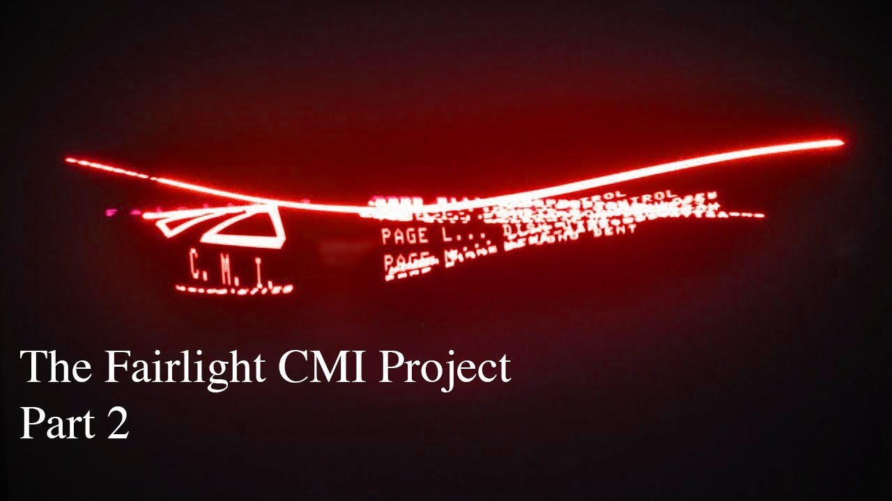 The Fairlight CMI Project Part 2
