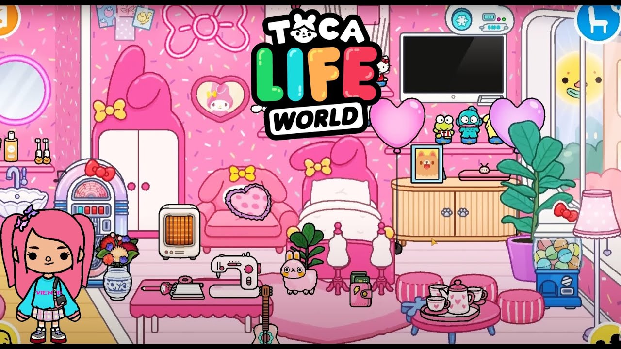 My Melody Cute House | Hello Kitty and Friends | Toca Boca World