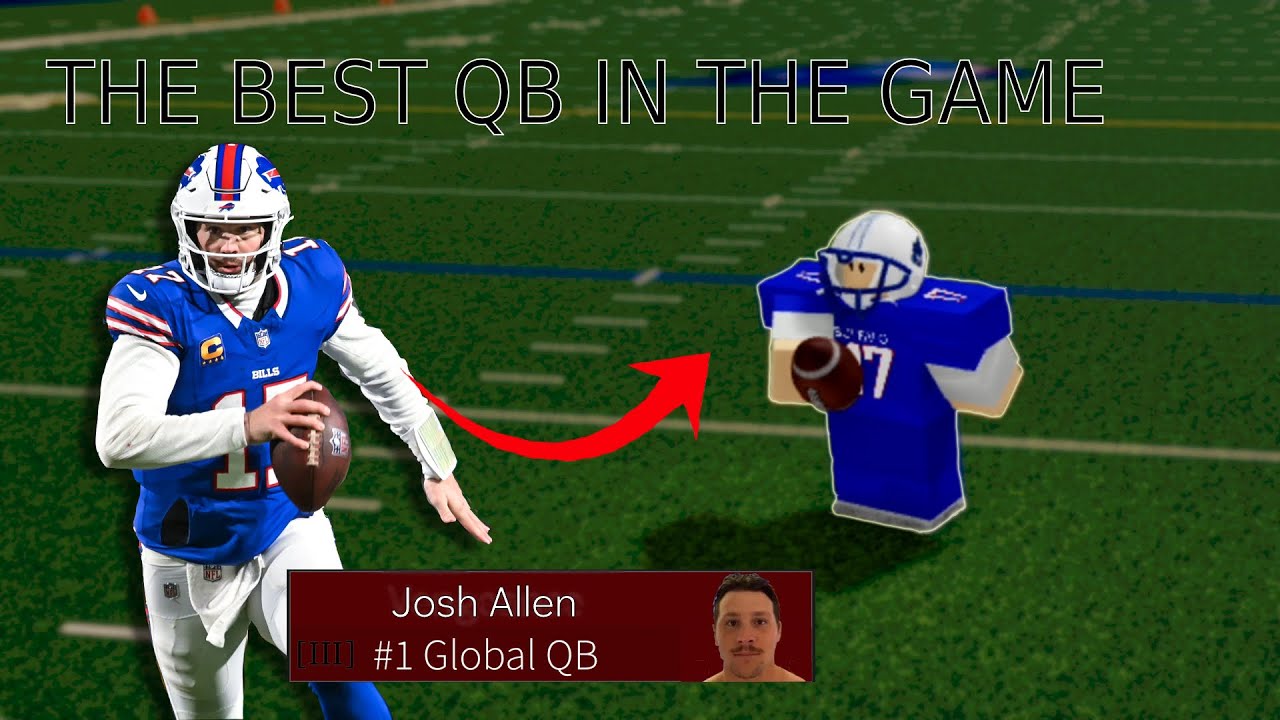 Josh Allen is the BEST QB in Roblox Football! | Football Fusion 2