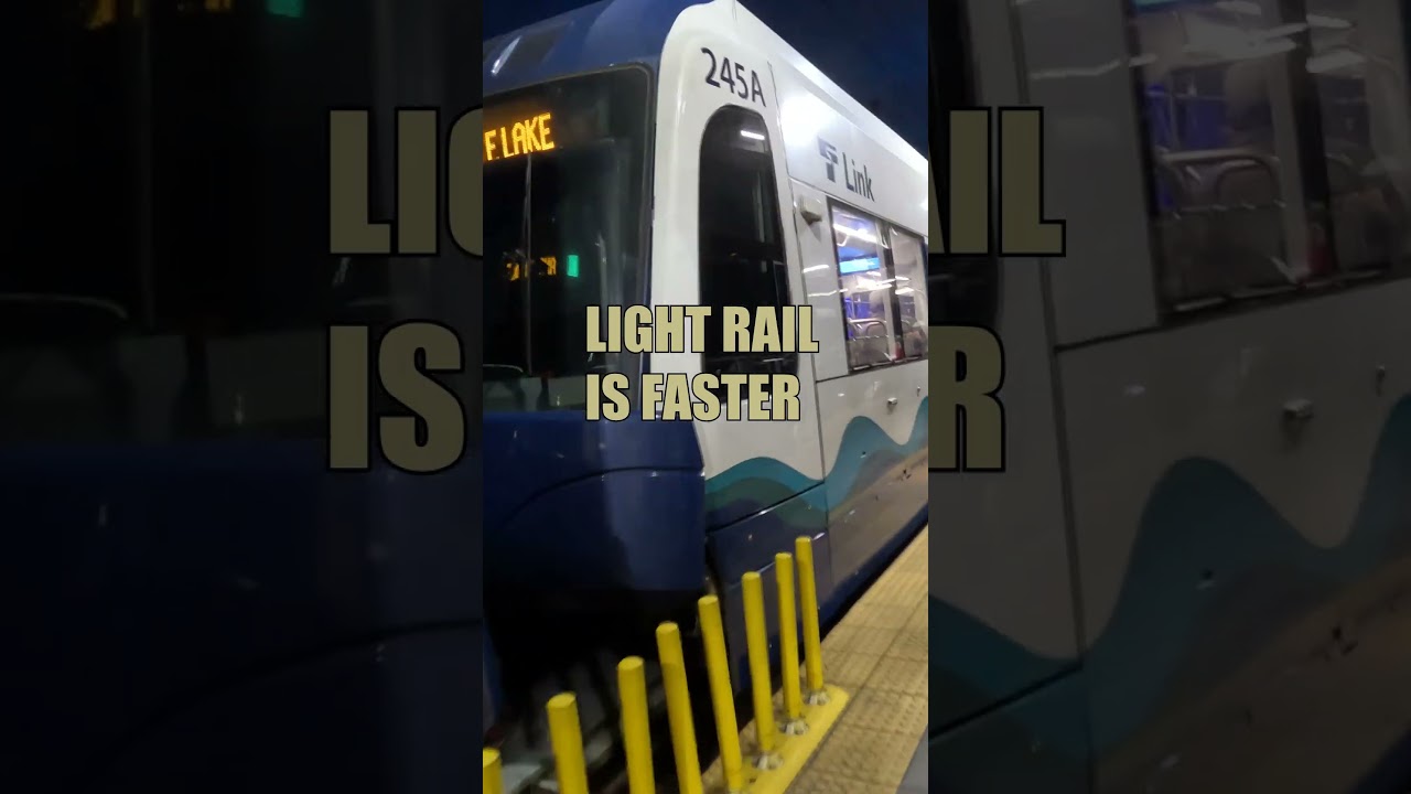 Save $27 In Seattle And Ride A Comfy Train From Or To SeaTac #traveltips #publictransport