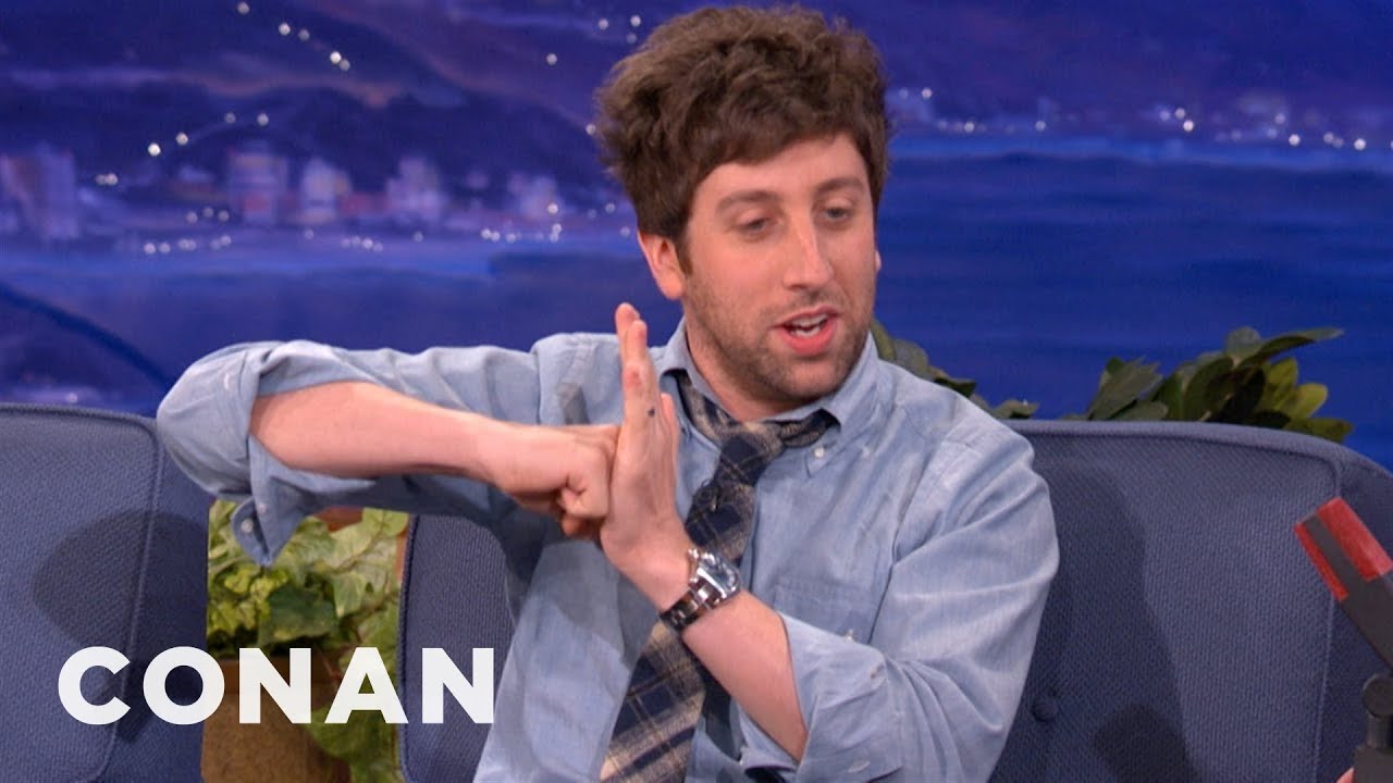 Simon Helberg Fills In For Metta Sandiford-Artest | CONAN on TBS