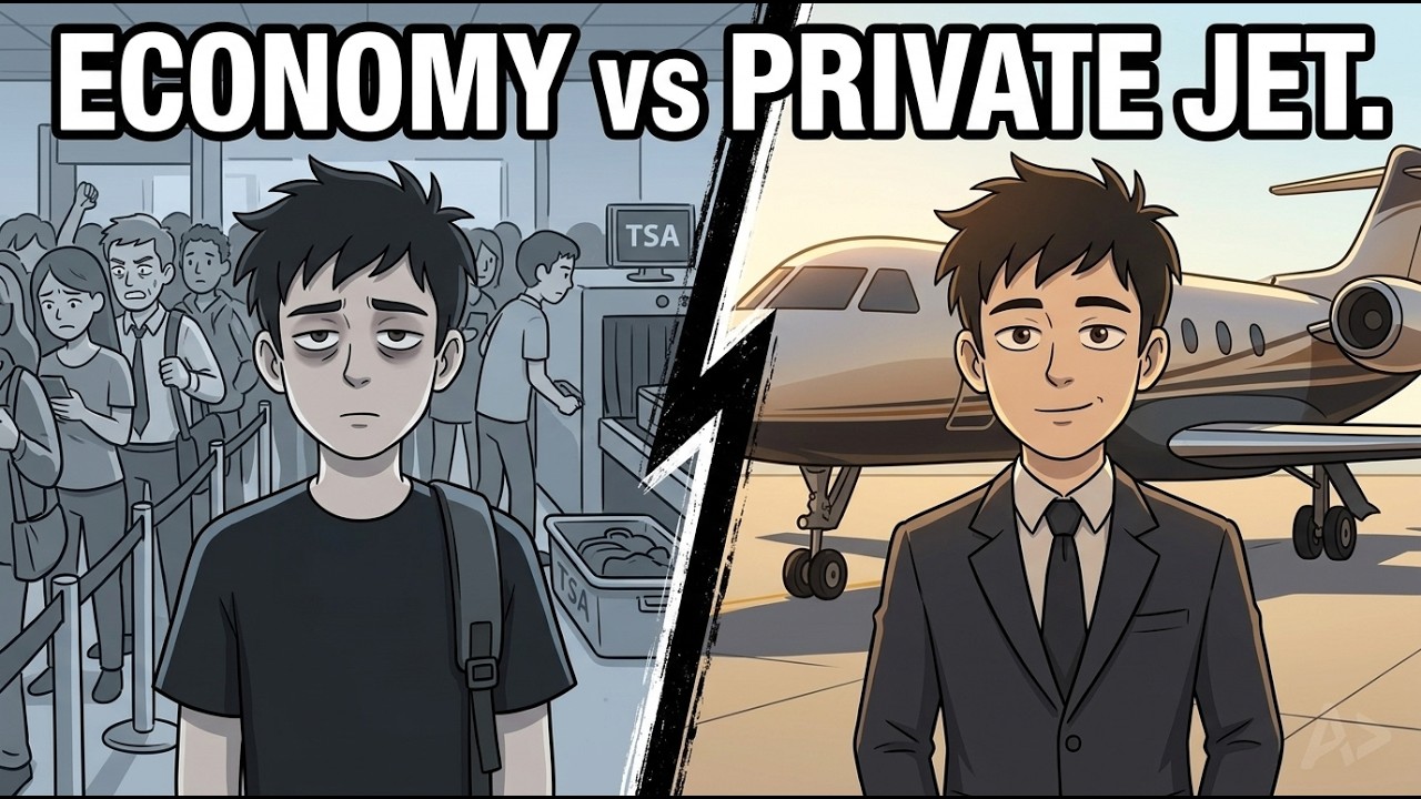 $0 to $10 Million: What Flying Actually Looks Like at Every Wealth Level!