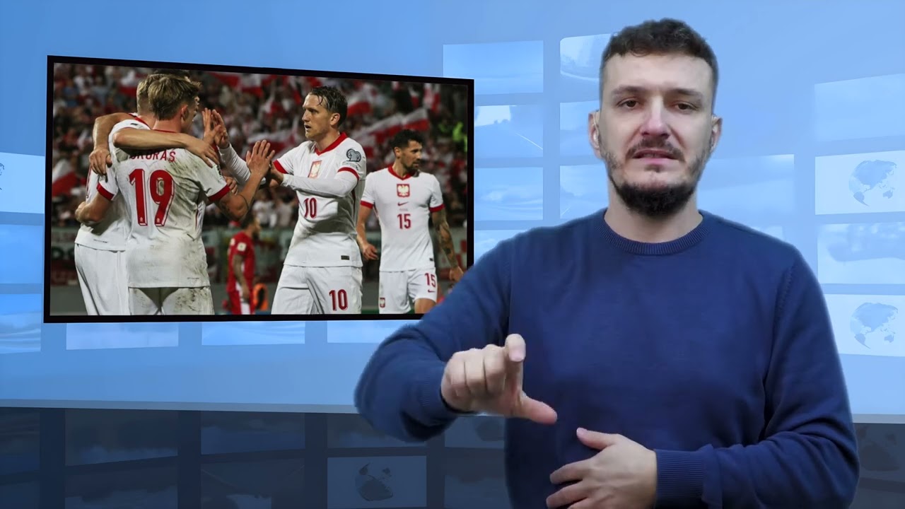 Baraże Polska-Albania na Stadionie Narodowym (Tłumaczenie na Język Migowy - PJM)