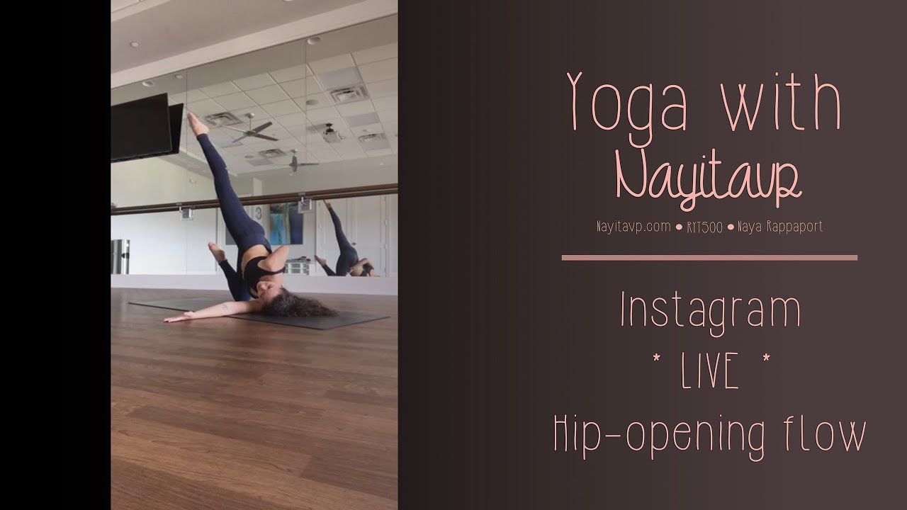 Vinyasa Hip Opening flow 1