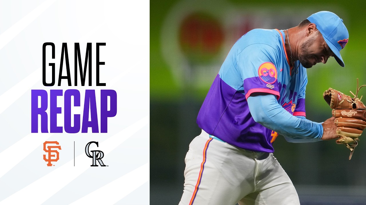 Giants vs. Rockies Game Highlights (7/3/26) | MLB Highlights
