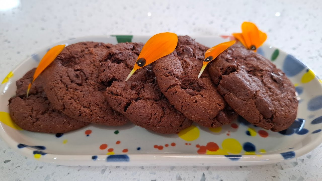 Soft & Chewy Chocolate Cookies | Cookie Love Without Eggs🤗