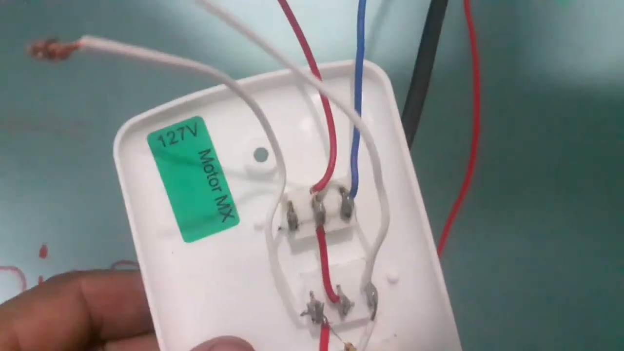 LIGAÇÃO VENTILADOR DE TETO