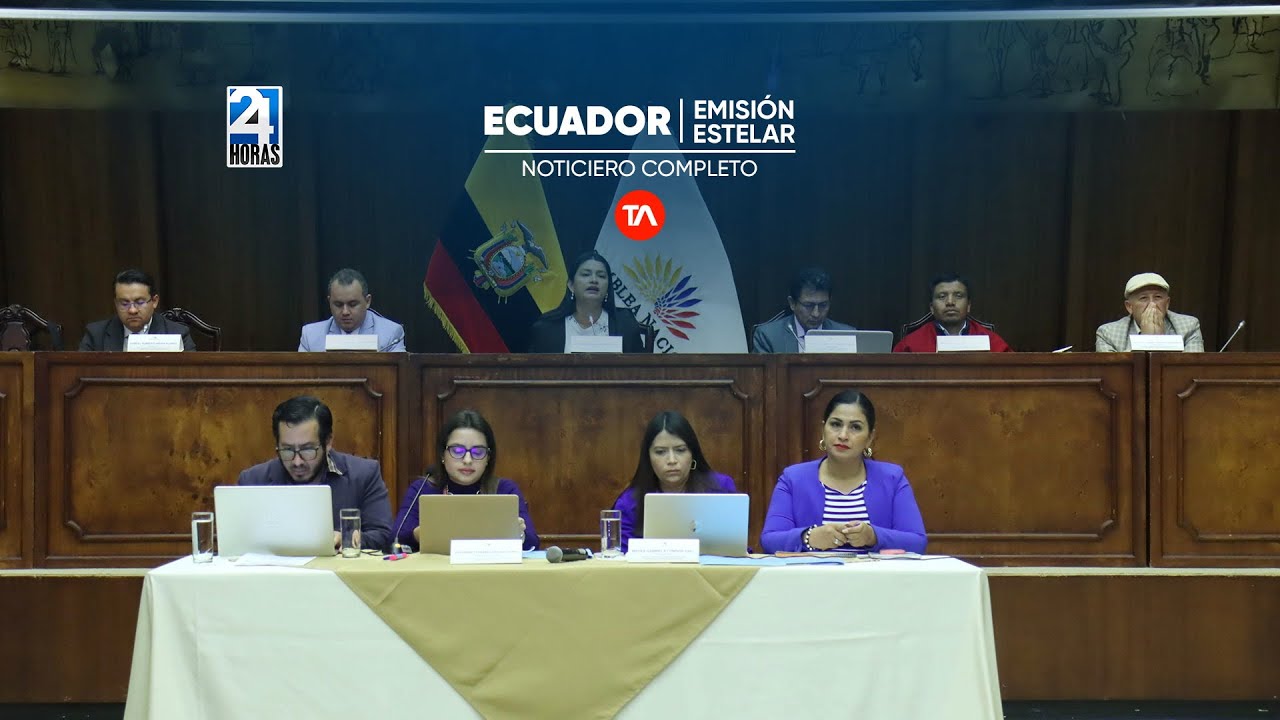 Noticiero de Ecuador (Emisión Estelar 08/05/24)