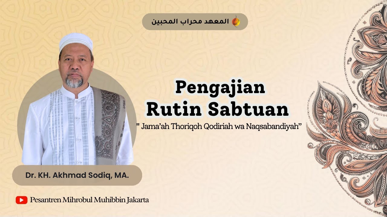 Ngaji Sabtu: 