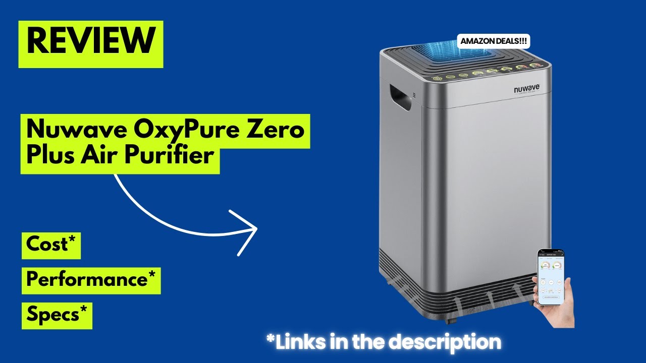 Nuwave OxyPure Zero Plus Review | Best Large Room Air Purifier with Zero Filter Replacements