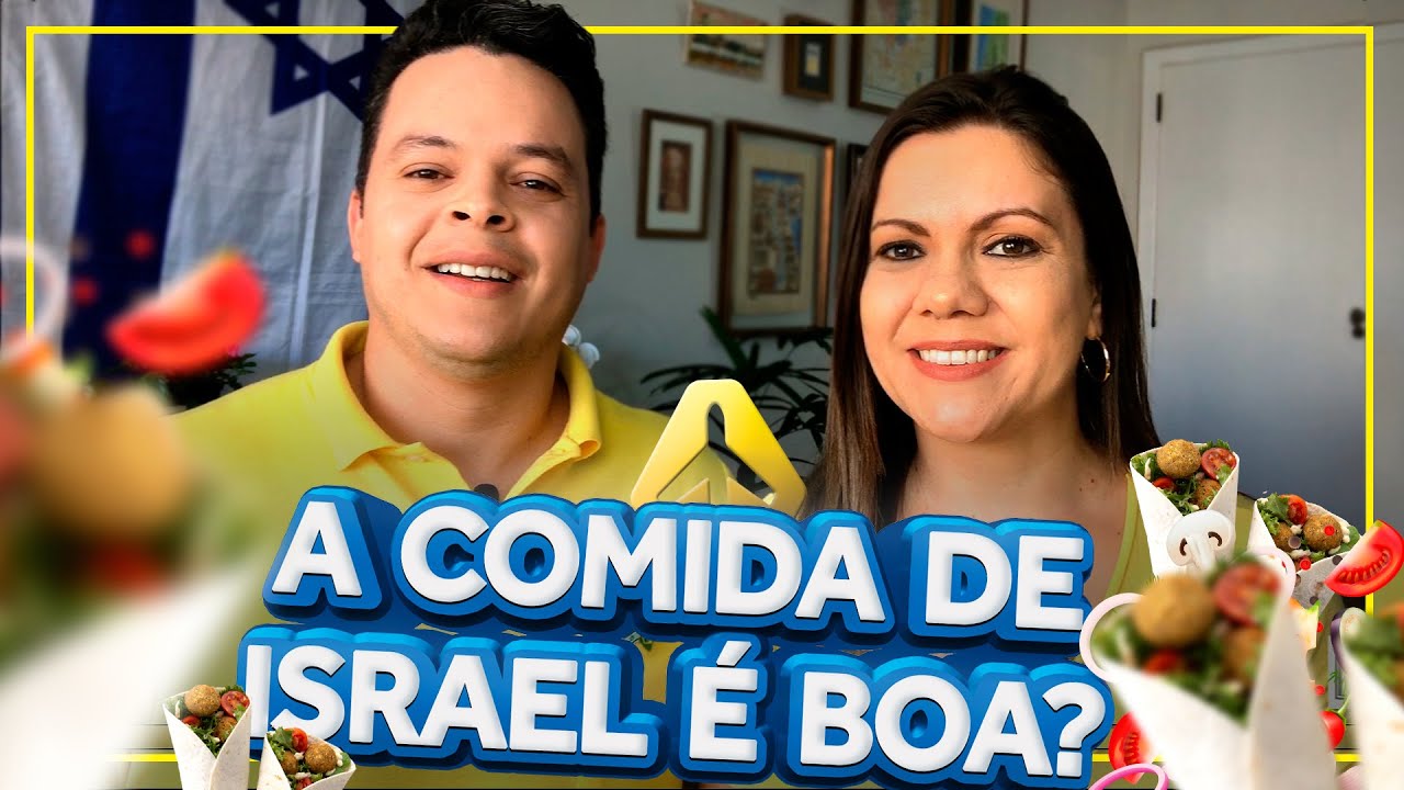 VIAGEM PARA ISRAEL: A COMIDA DE ISRAEL É BOA?