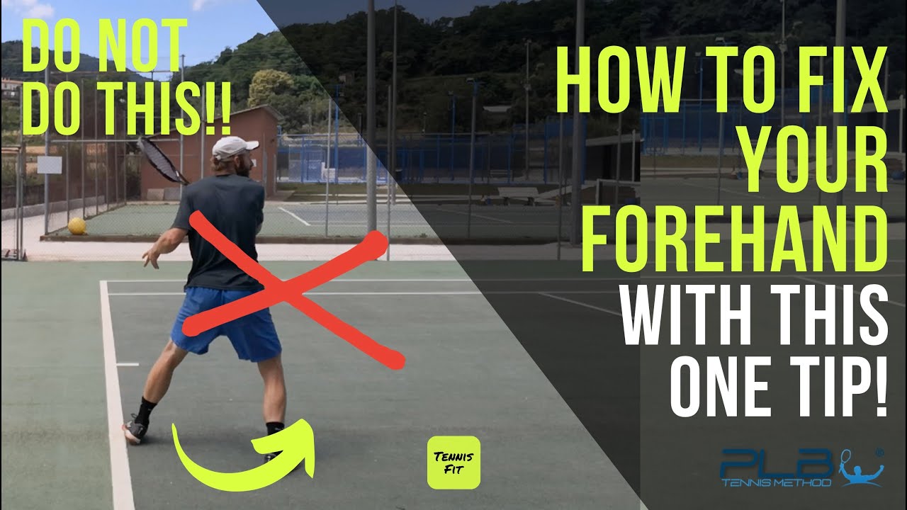 How to Fix Your Forehand with this One Tip I JM Tennis - Online Tennis Training Programs