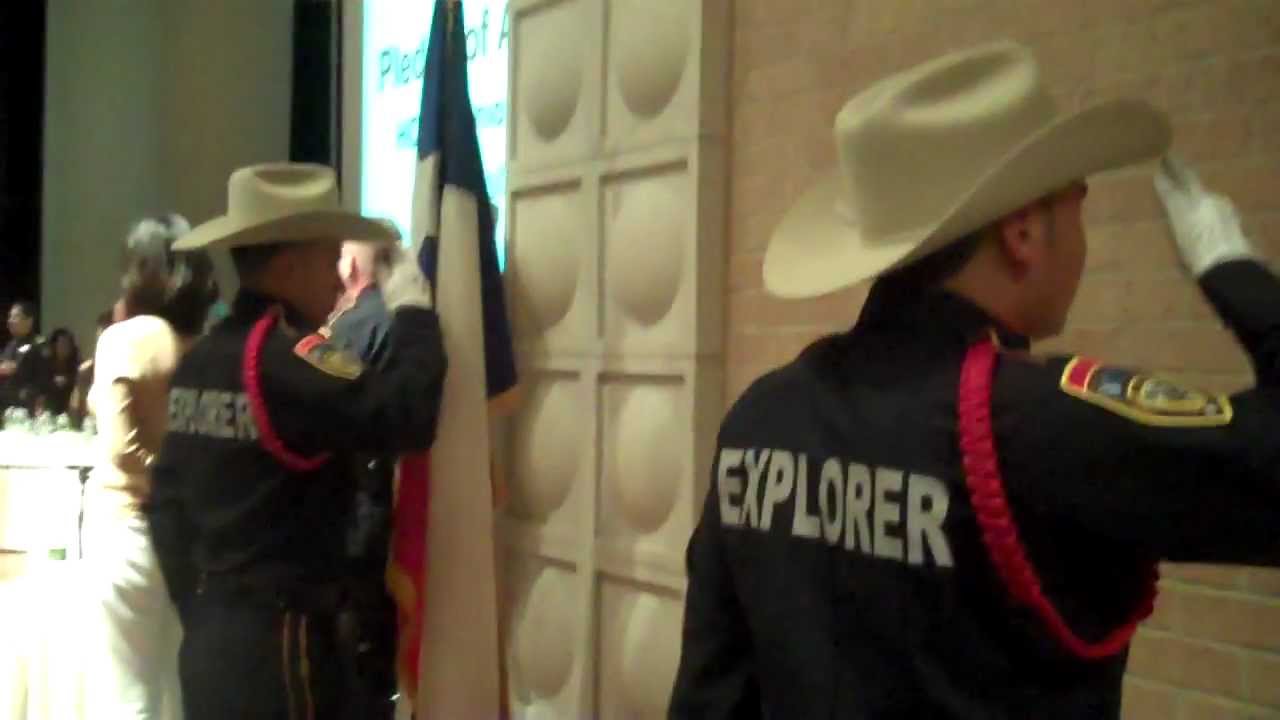 Harris County Sheriff's Office Explorer Post 43 Honor Guard