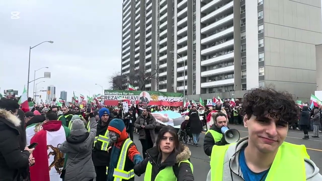 Toronto’s Streets Alive with Iranian Voices!