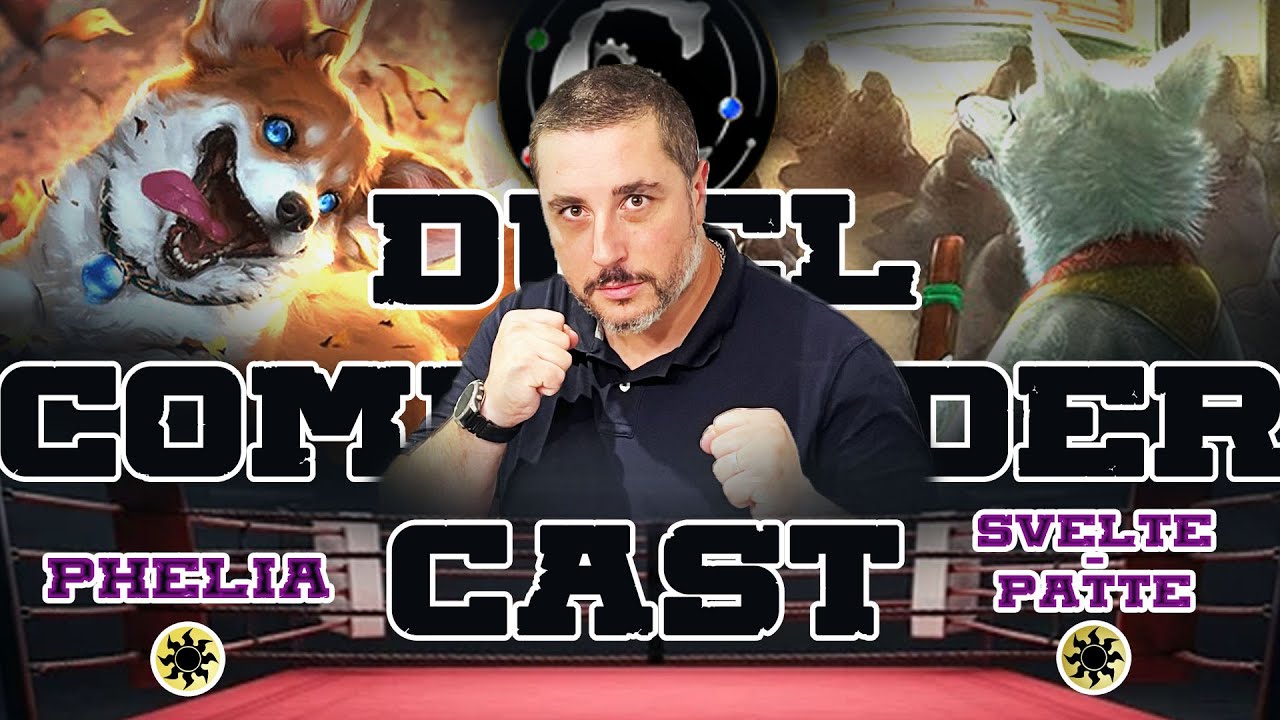 PHELIA vs SVELTE-PATTE - MTG Duel Commander Cast - 1/4 DE FINALE CRAWS ARENA