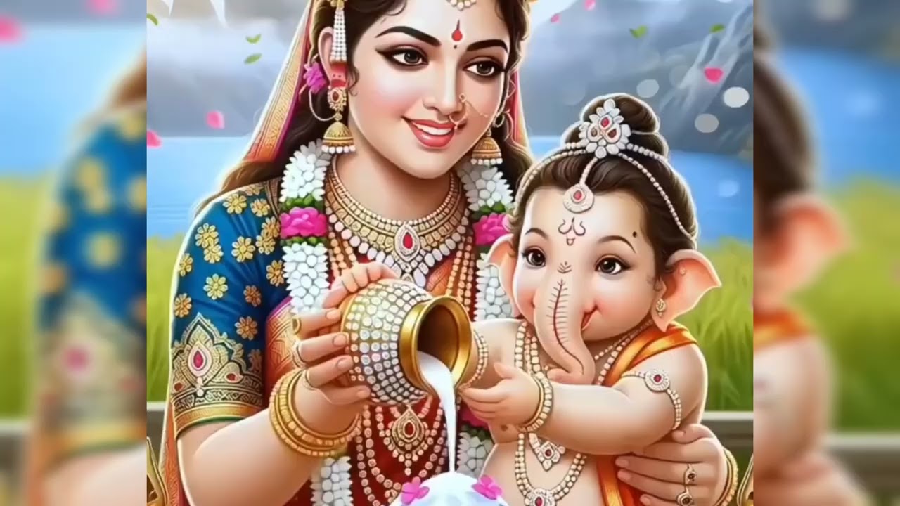 Shri Ganapati Atravshrish with Phal Shruti Presented with Ashtavinayak Darshan.  Nandkumar Dahale 