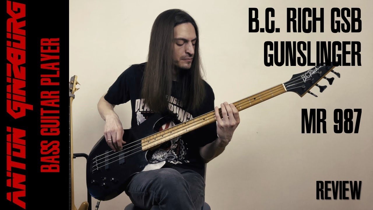 Anton Ginzburg - B.C. Rich GSB (Gunslinger) MR 987. Подробный Обзор