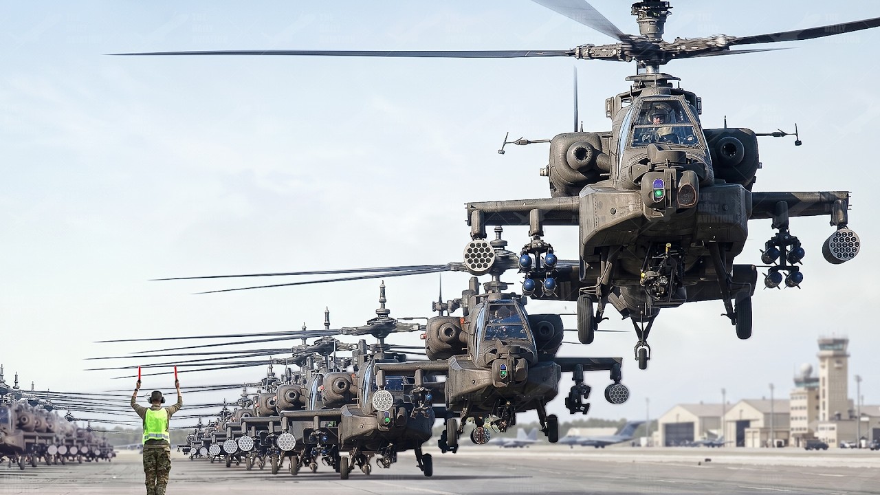 US Army Launches Massive Amount of Its Most Feared Helicopters for Intense Gunnery Drill