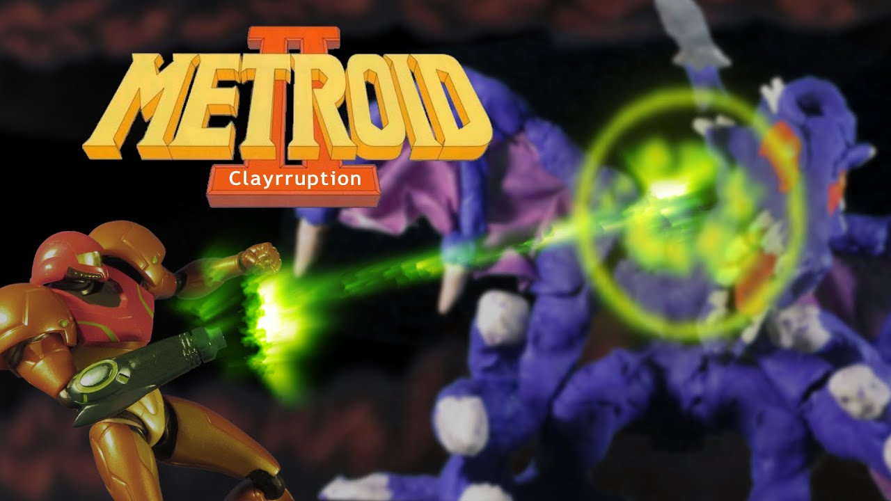 Metroid 2 Clayrruption Stop Motion