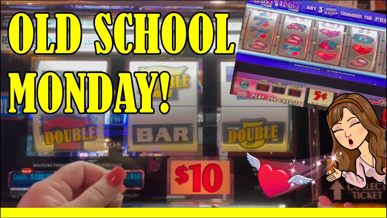 🍀Old School Slot Machine Monday! Hotsy Totsy💄Double Gold & Triple Double Gold Doubloon! 🌟