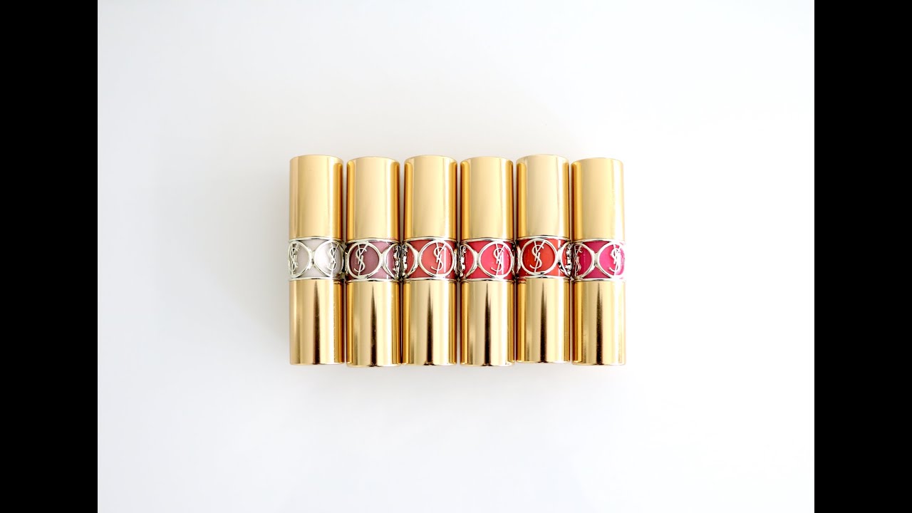 [Revue-Swatches] Rouge Volupté Shine Oil-In-Stick de Yves Saint Laurent