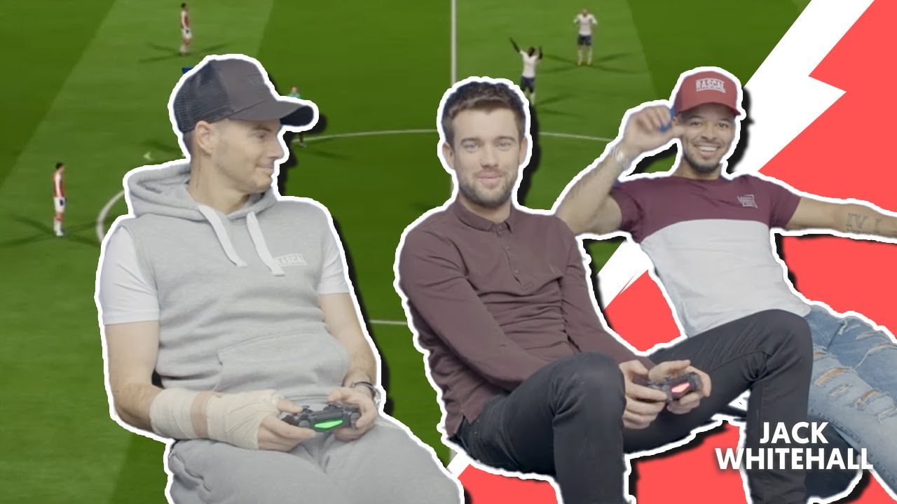 Jack Whitehall vs. F2 Freestylers | FIFA with a Broken Arm!