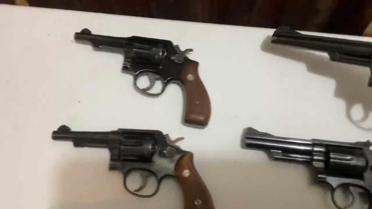 Smith & Wesson revolvers… 😀😄😊