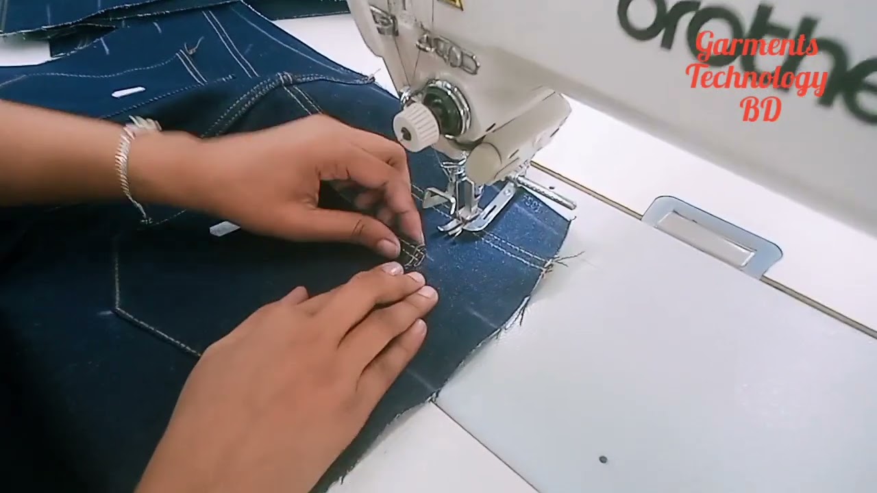 back pocket 1/4 top stitch