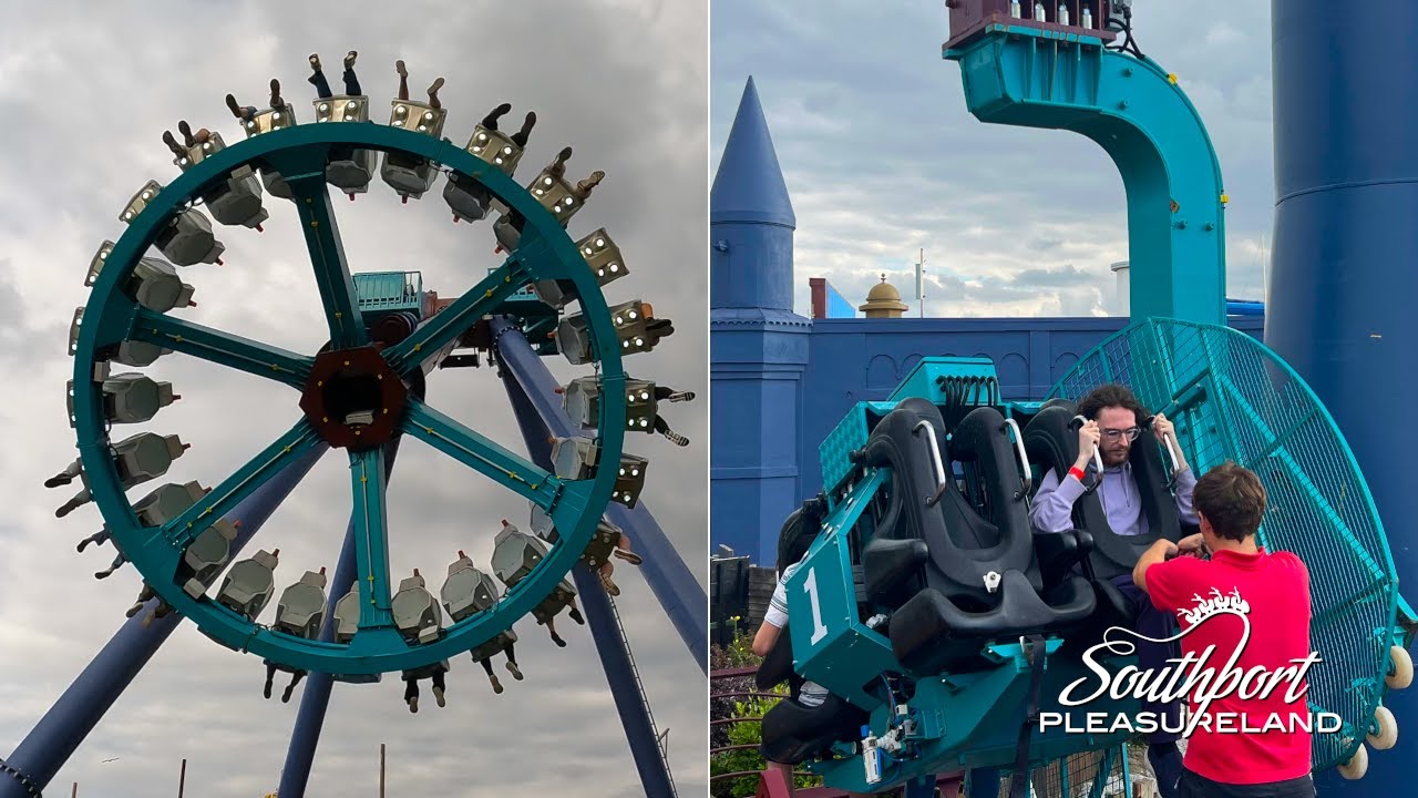 Riding The NEW RIDES at Southport Pleasureland in September 2023 | VLOG