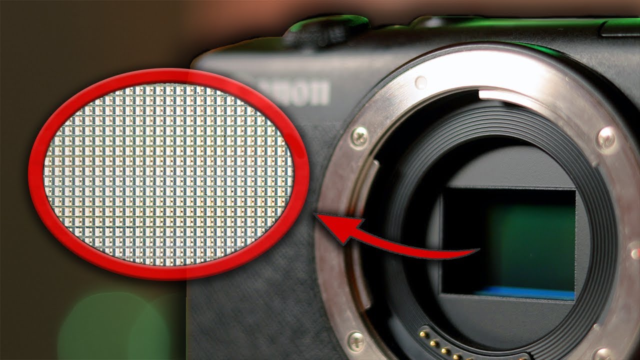 ¿Cómo funciona el SENSOR de una CÁMARA? 📷 | Megapíxeles y tamaños de sensor