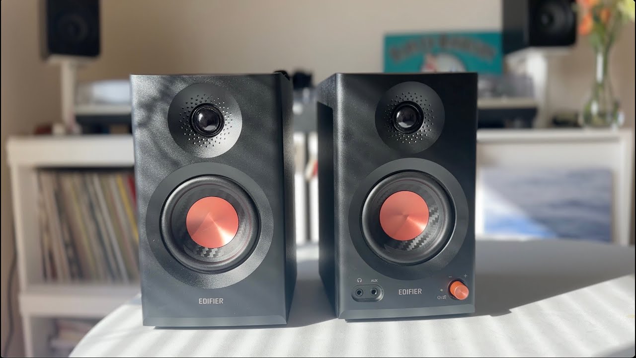 【Edifier MR3】人気のモニタースピーカーでレコード聞いてみた