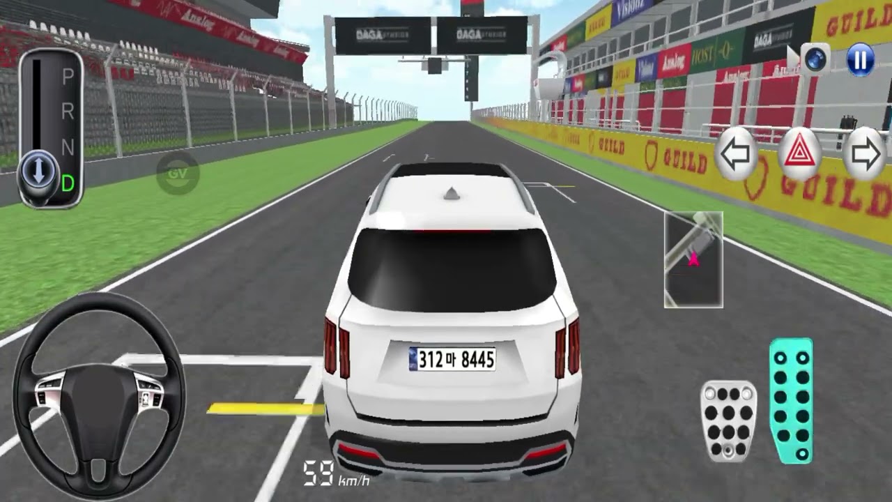 New Palisade SUV Car In Sports Play Ground - 3D Driving Class Android Gameplay - 3D Car Games 2025
