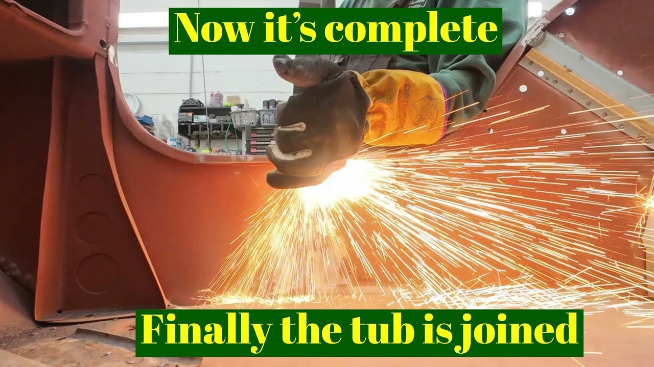 Willys MB Tub final weld together