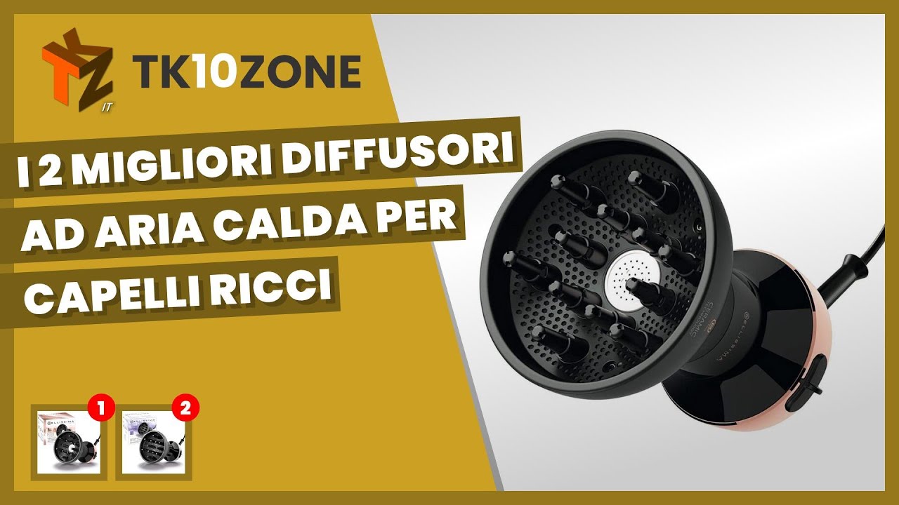 I 2 migliori diffusori ad aria calda per capelli ricci
