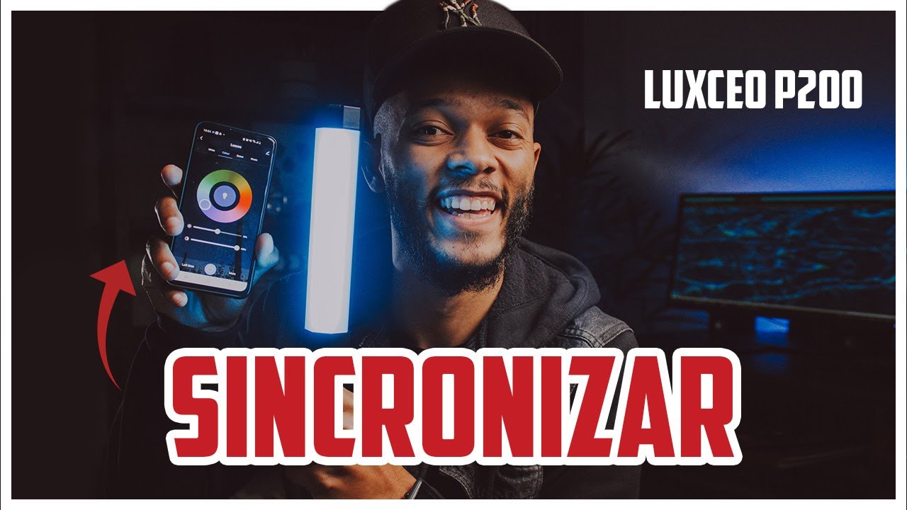 COMO SINCRONIZAR O LUXCEO P200 | LED TUBULAR LUXCEO P200