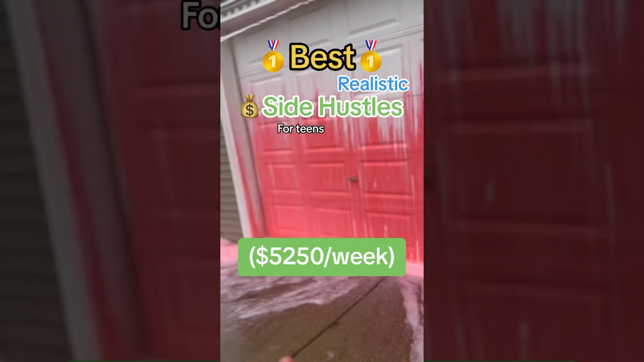 Testing pressure washing side hustles&hellip;. ($5,250/week)