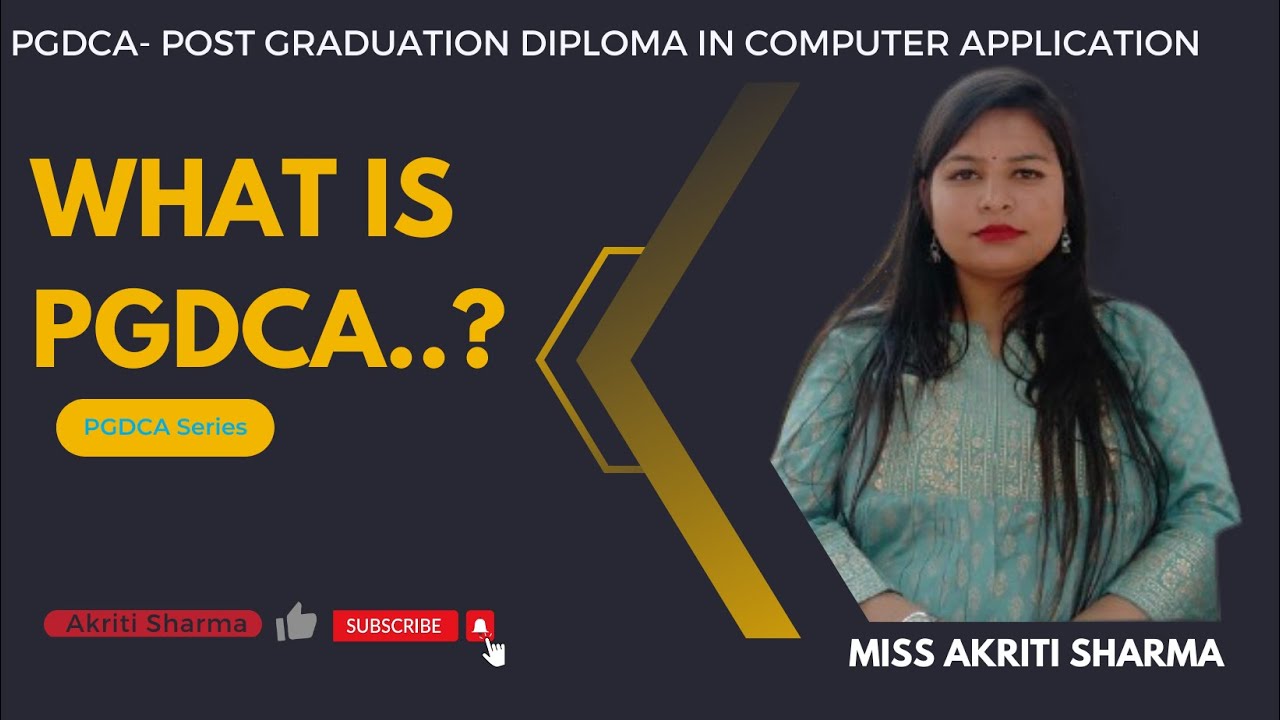 What is PGDCA? | Everything You Need to Know #pgdca #ignou #akritisharma @akritisharma