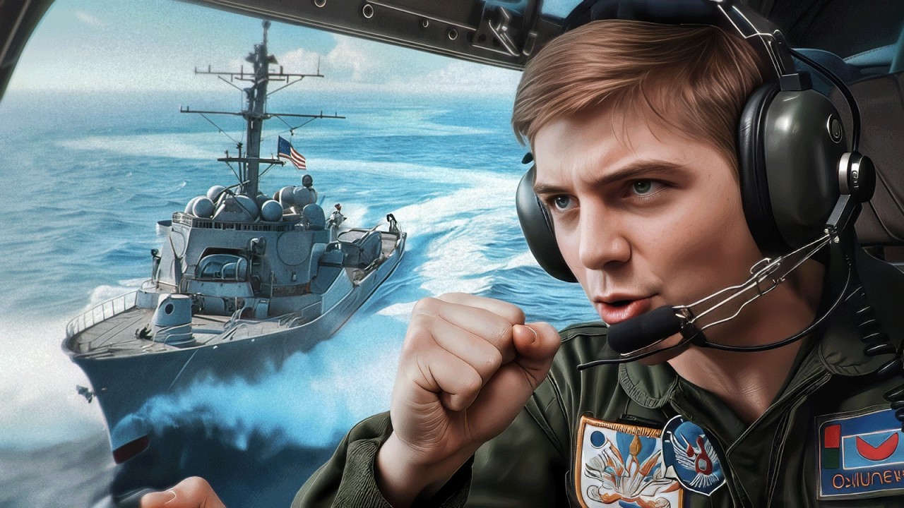 Славик впечатлён военным флотом США