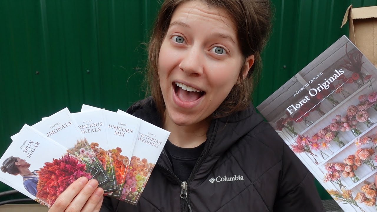 Floret Originals Seed Haul 2024! | Wild Pines Farm