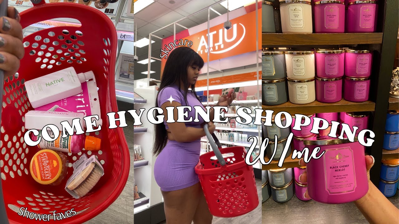 COME HYGIENE SHOPPING WITH ME AT TARGET+HAUL| My MUST HAVE products for smelling good all day.