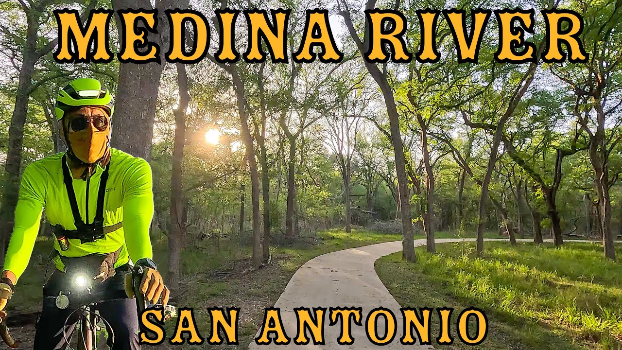 Medina River Greenway Morning Ride | San Antonio, Texas