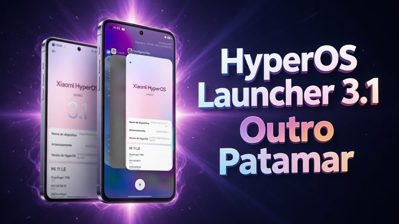 ​SAIU AGORA! HyperOS Launcher 3.1 OFICIAL: Uma EXPERIÊNCIA DE OUTRA GALÁXIA no seu XIAOMI!